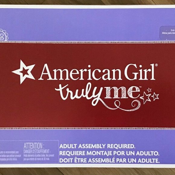 American Girl Truly Me 3 in 1 Game Night Table for 18" Dolls - Picture 4 of 6